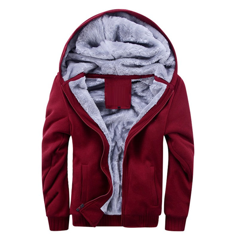 Plus Fleece Hooded Jacket