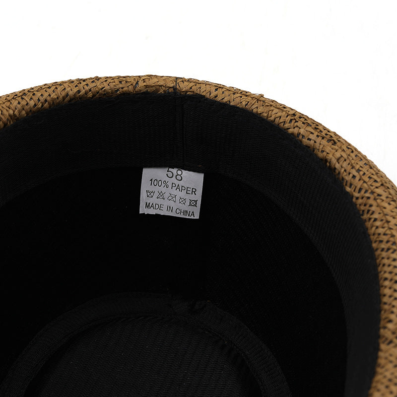 Retro Fashion Sun Protection Straw Unisex Hat