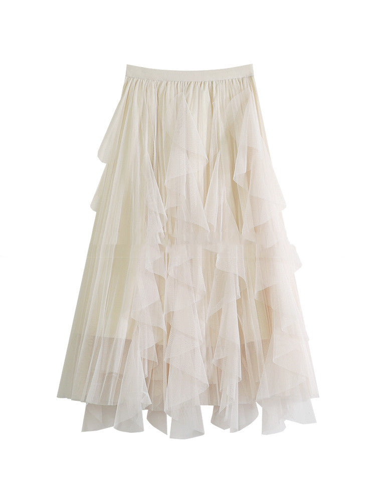 Irregular Fairy Skirt for Effortless Seasonal Chic