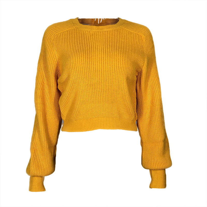 Comfort Long-Sleeved Casual Sweater