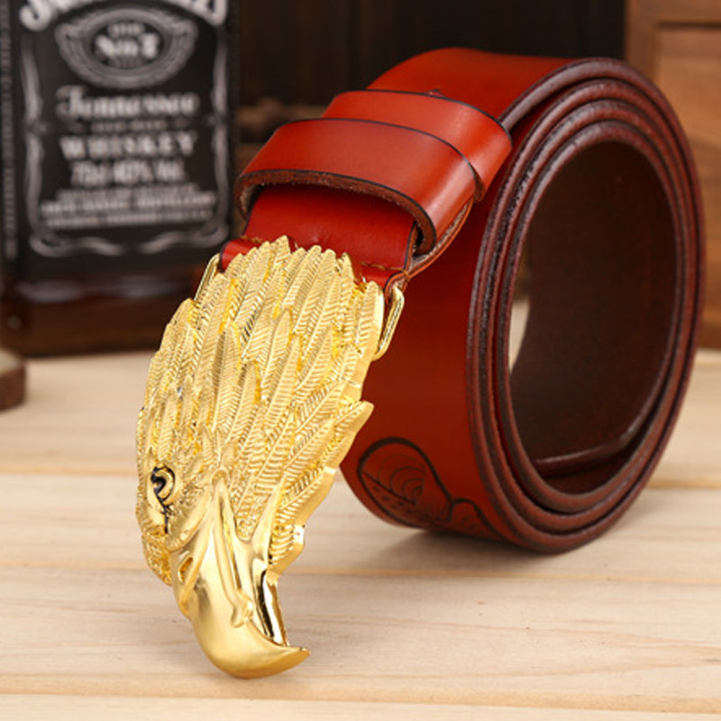 Eagle Head Buckle Men&