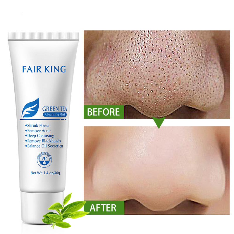 Deep-Cleansing Green Tea Mask Formula for Clearer Skin