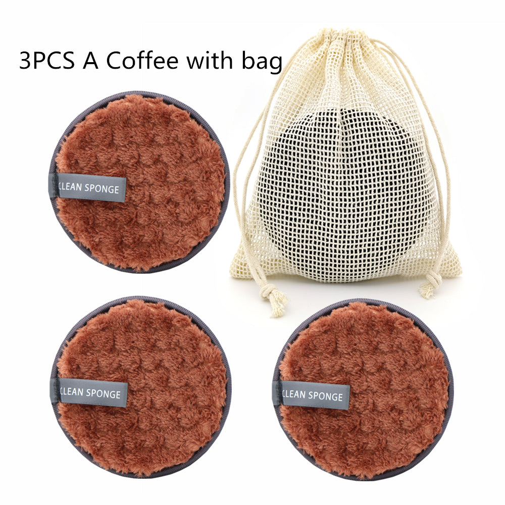 Gentle Makeup Removal Microfiber Reusable Cleansing Pad