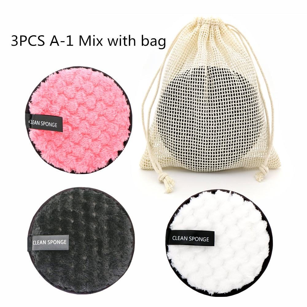 Gentle Makeup Removal Microfiber Reusable Cleansing Pad