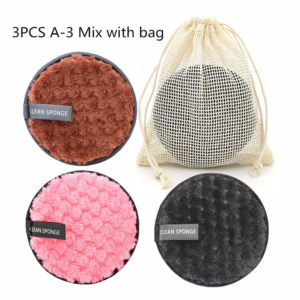 Gentle Makeup Removal Microfiber Reusable Cleansing Pad
