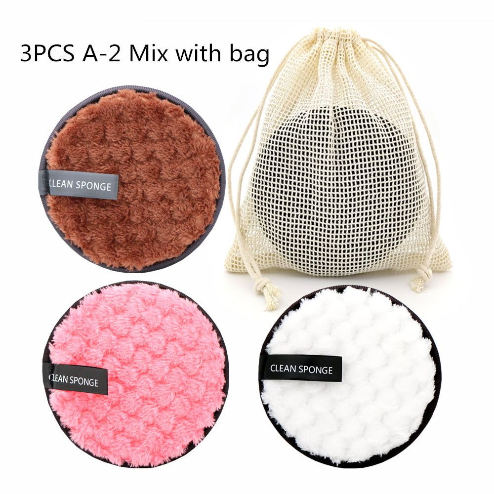 Gentle Makeup Removal Microfiber Reusable Cleansing Pad
