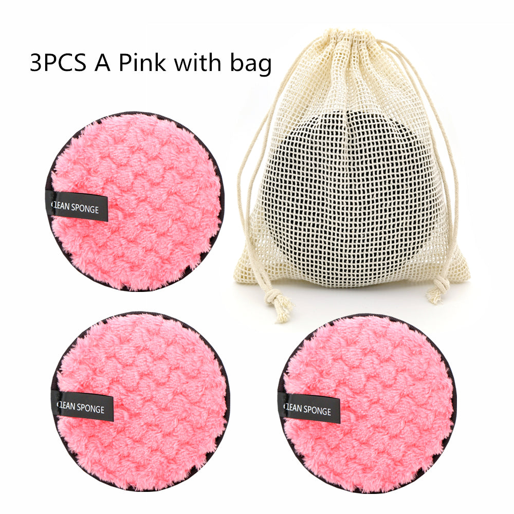 Gentle Makeup Removal Microfiber Reusable Cleansing Pad