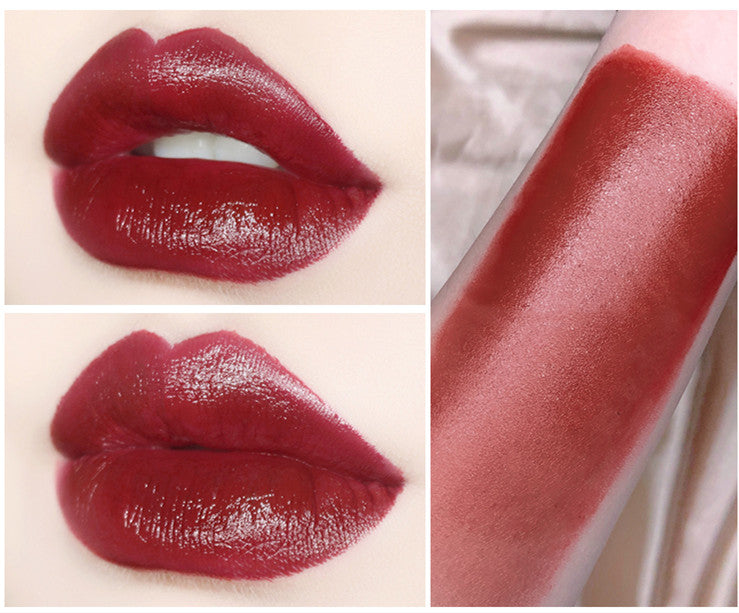 Starry Sky Magnetic Buckle Red Lipstick Color