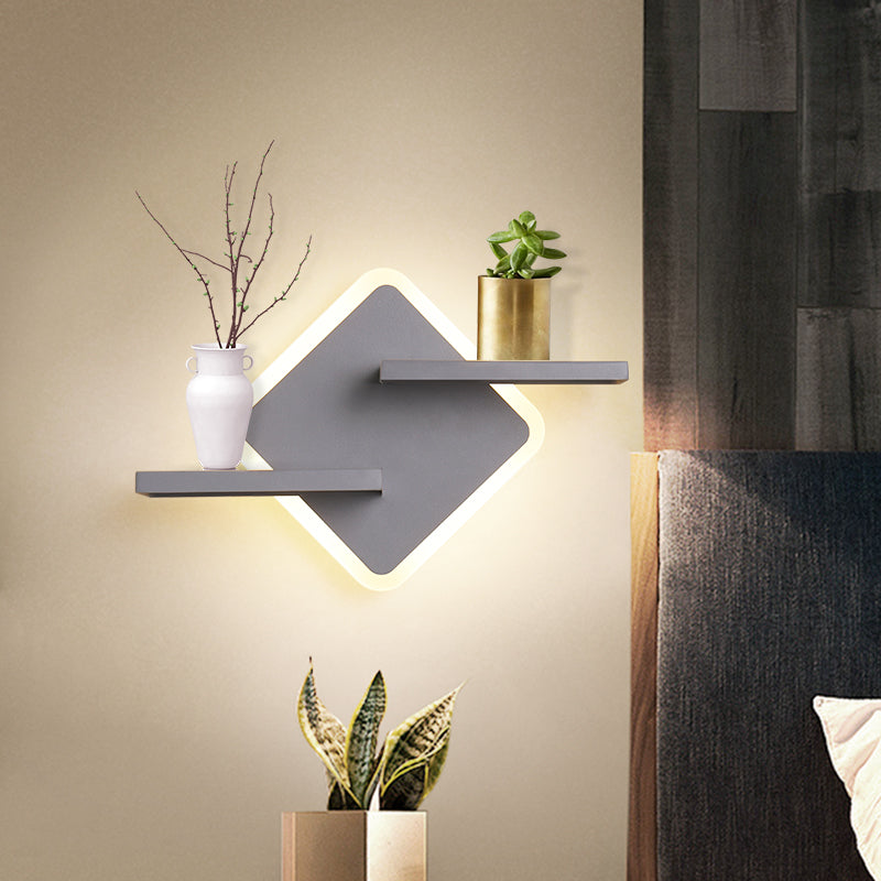Minimalist Wall Ledge with Led