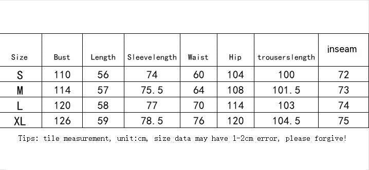 European And American Fall Winter Fashion Sports And Leisure Sweater Suit