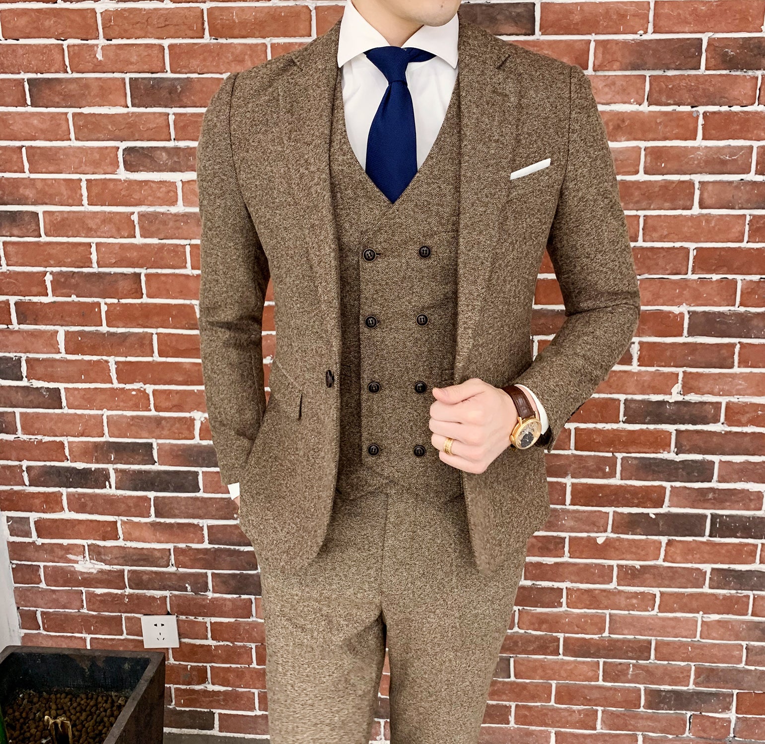 Premium Three-Piece Suit for Men
