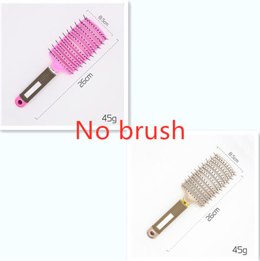 Detangle Bristle and Nylon Comb Anti-Knot Hair Brush
