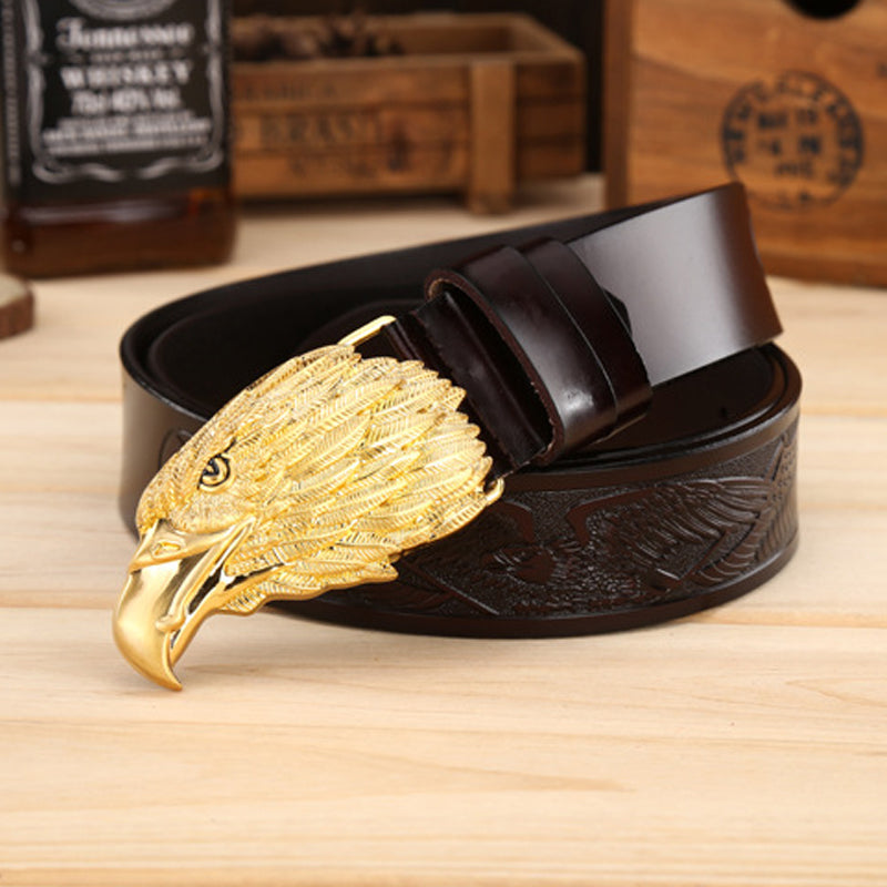Eagle Head Buckle Men&