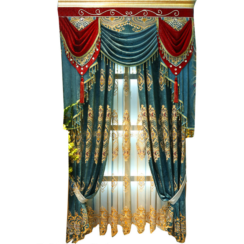 Blackout Gold Silk Embroidery