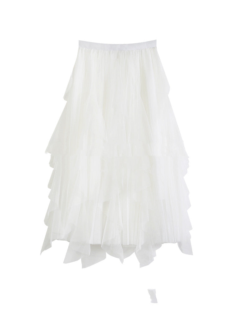 Irregular Fairy Skirt for Effortless Seasonal Chic