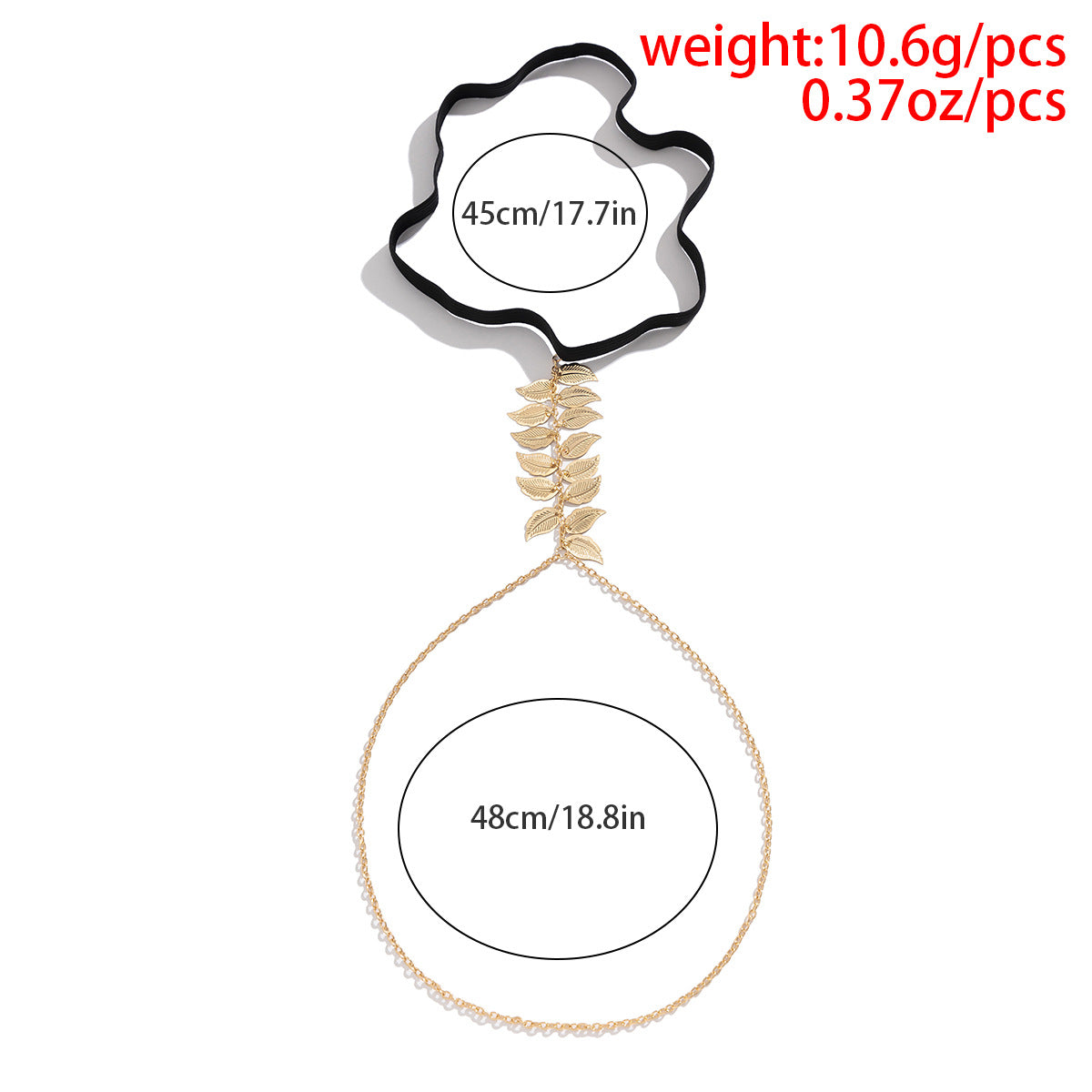 Leg Leaf Chain Simple Elastic Body Jewelry
