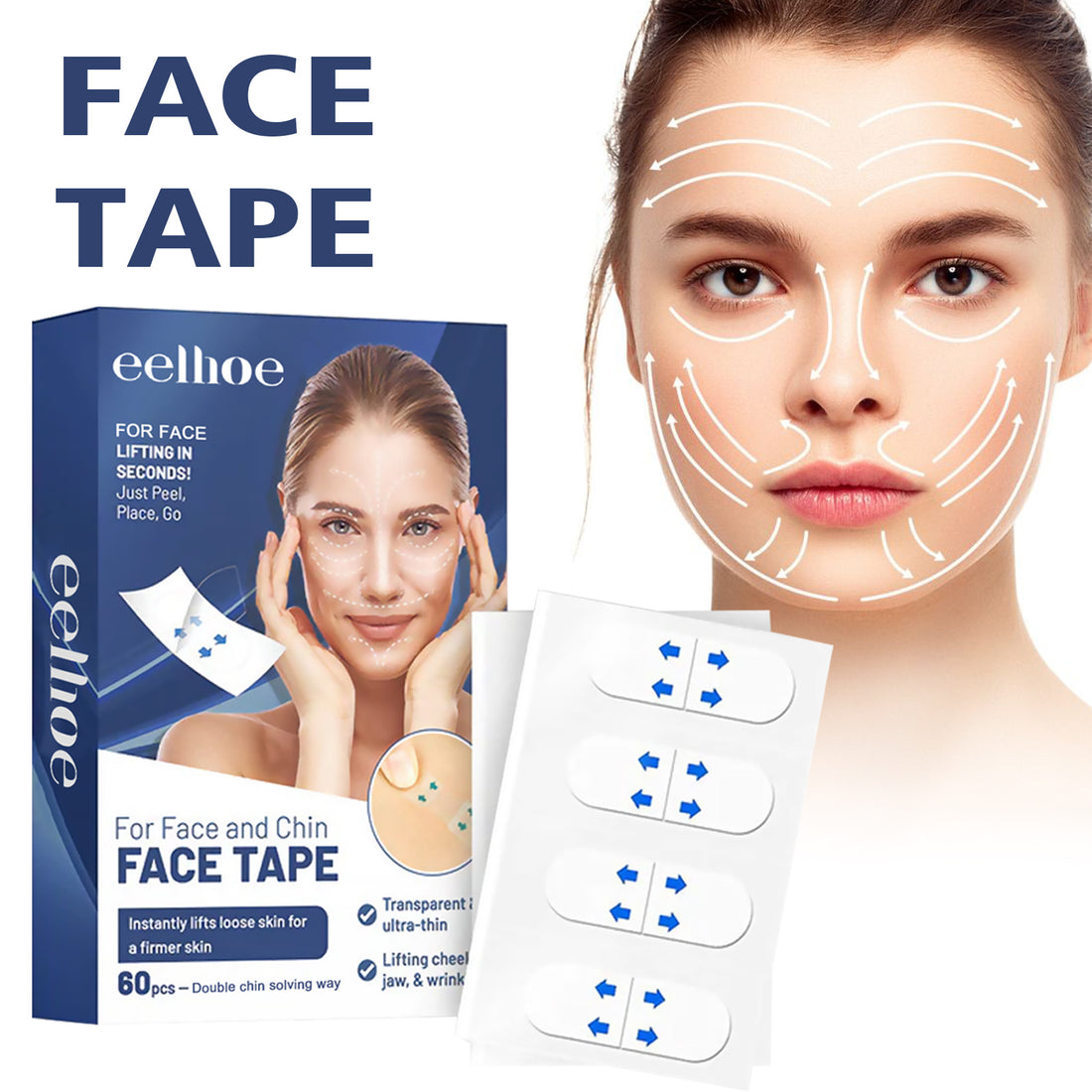 Face Tape Invisible Lift & Sculpt Instant Facelift Solution