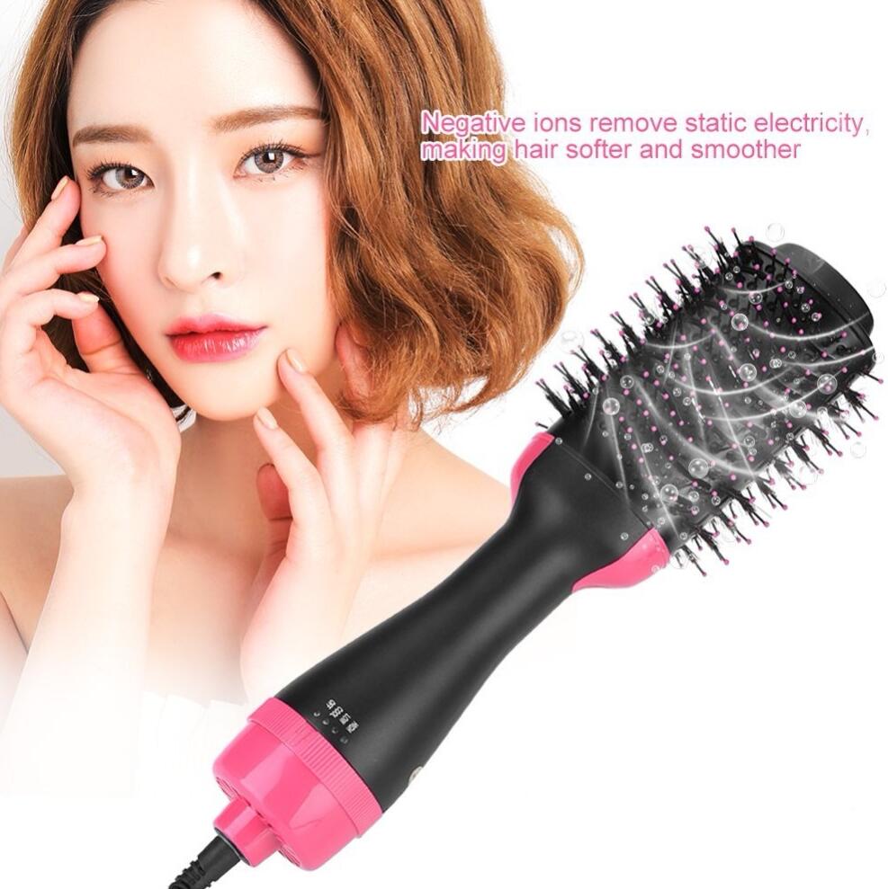 Ionic Electric Hair Dryer Brush for Salon-Quality Results