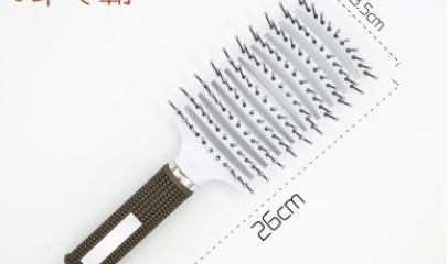 Detangle Bristle and Nylon Comb Anti-Knot Hair Brush