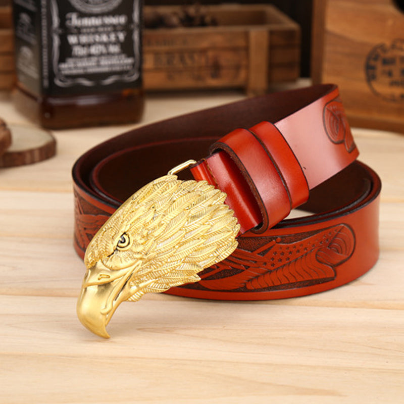 Eagle Head Buckle Men&