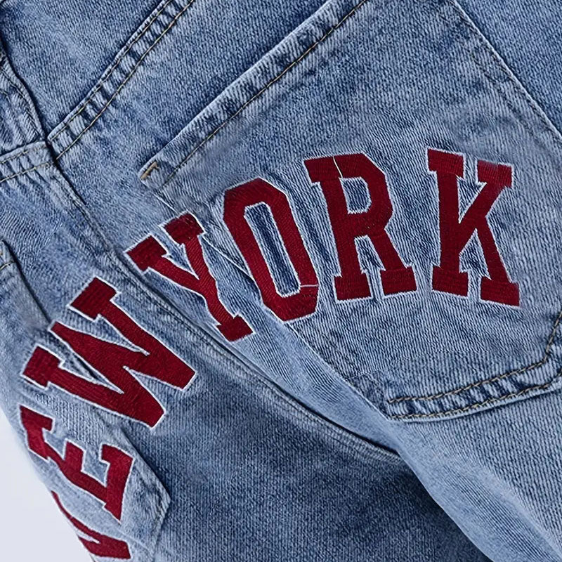 Street Style Vibes High Waist Denim Jeans