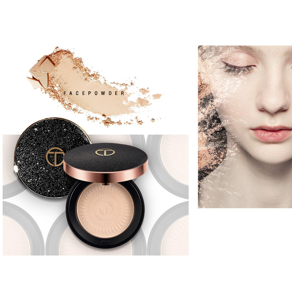 Instant Mattifying Effect Natural Face Powder for Oil Control and Whitening