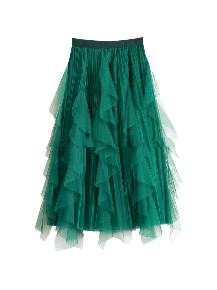 Irregular Fairy Skirt for Effortless Seasonal Chic
