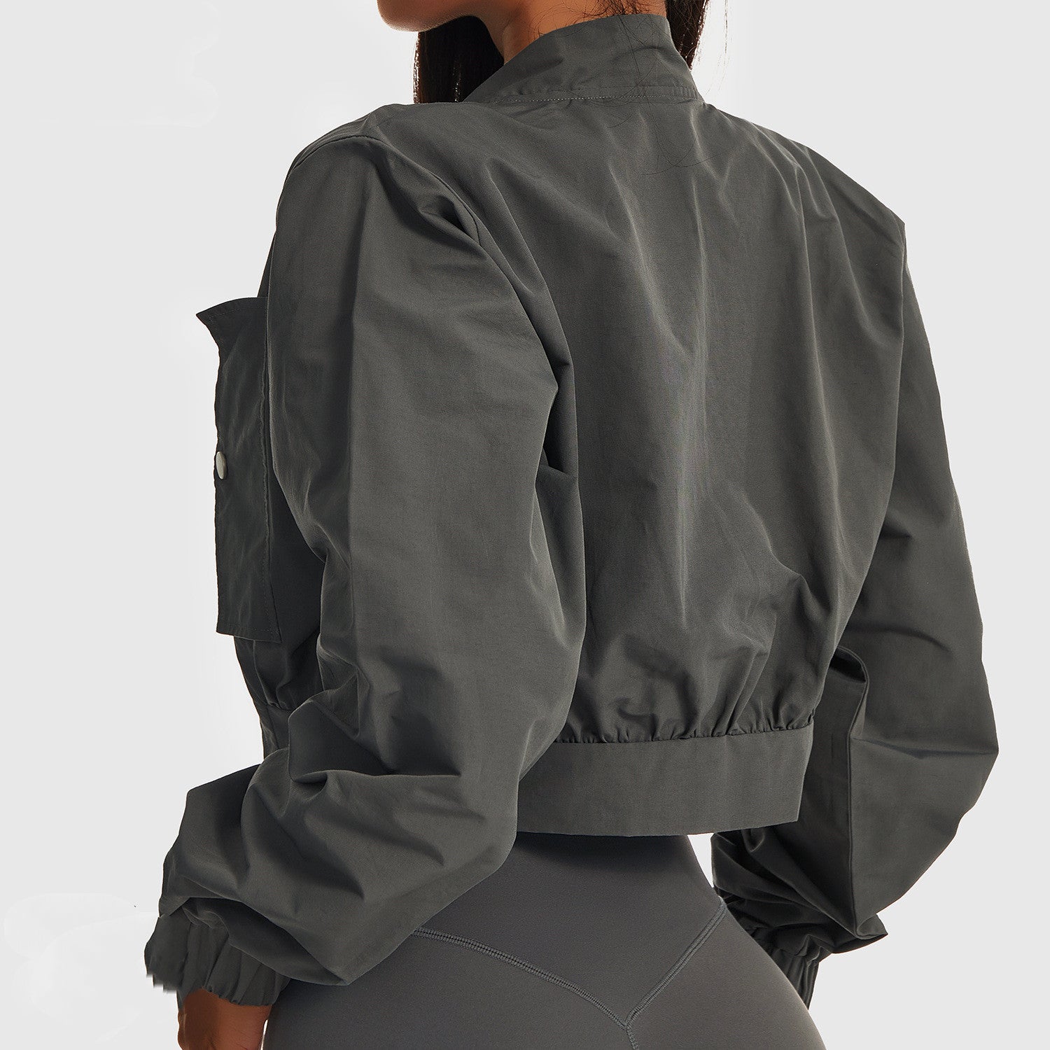 Sporty Elegance Quick Dry Long Sleeve Jacket