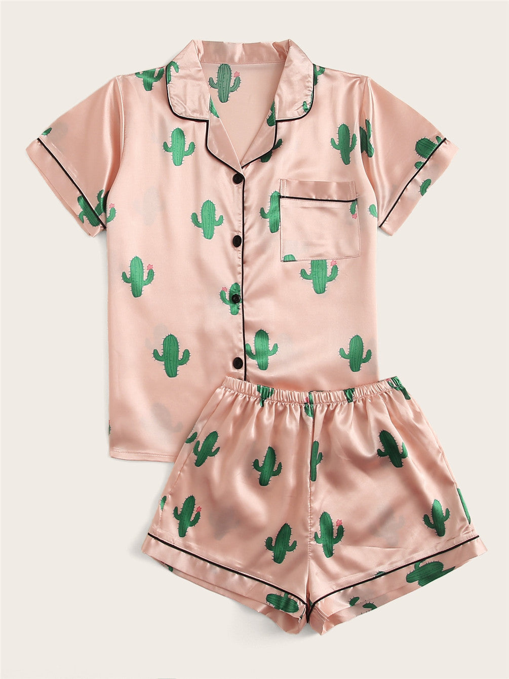 Comfort Satin Pajama Set