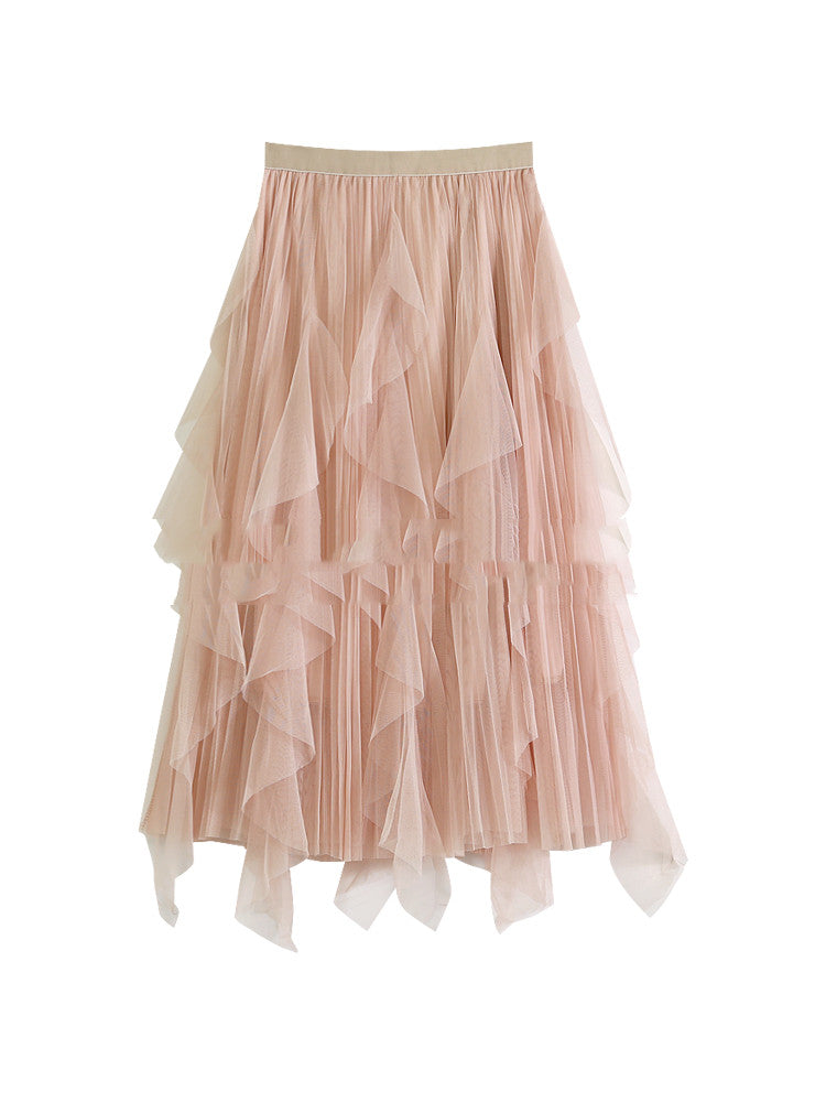 Irregular Fairy Skirt for Effortless Seasonal Chic