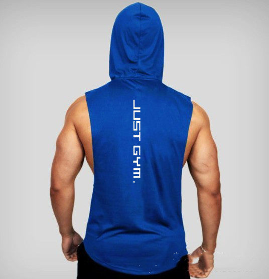 Hooded Fitness Vest for Men