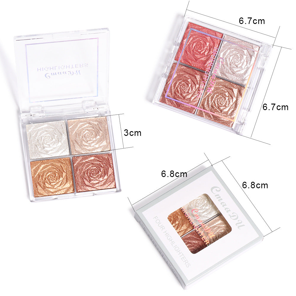 Highlighter Eyeshadow Blush Palette