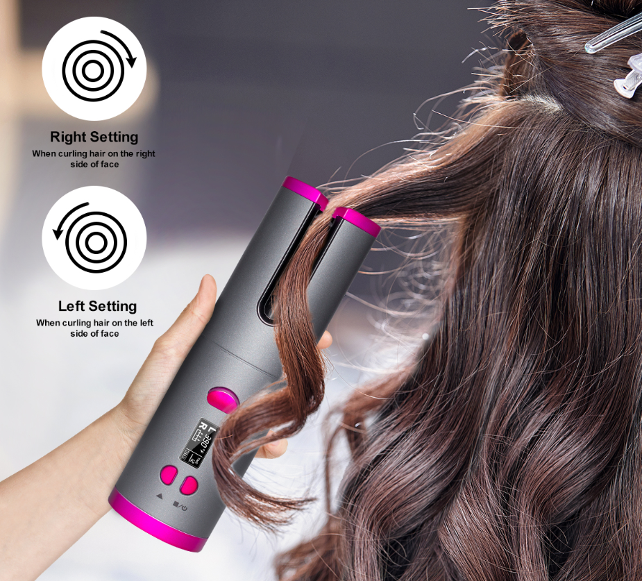 Wireless USB Curling Iron Multifunctional Charging Curler