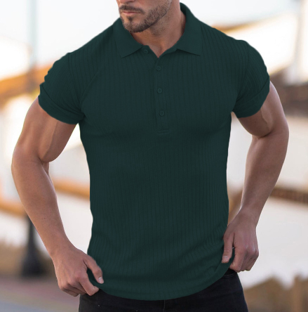Slim Fit Mercerized Cotton Polo Shirt