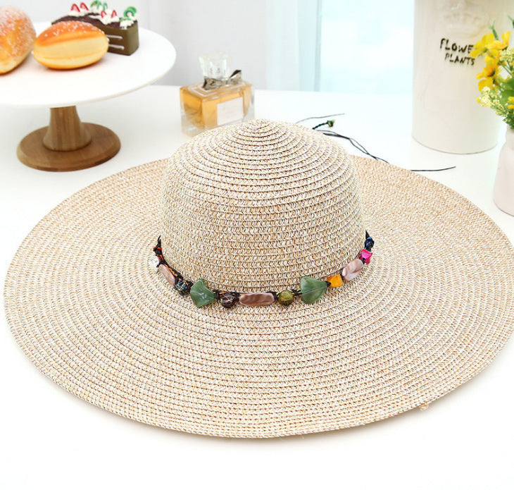 Wide Brim Summer Straw Fashion Hat