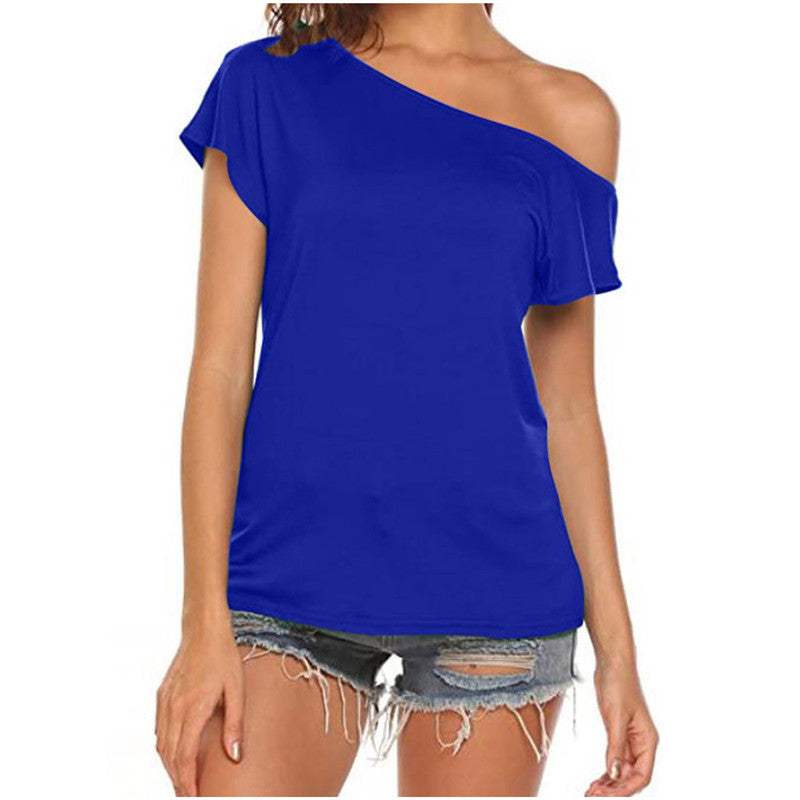 Daily Casual Off-shoulder T-shirt