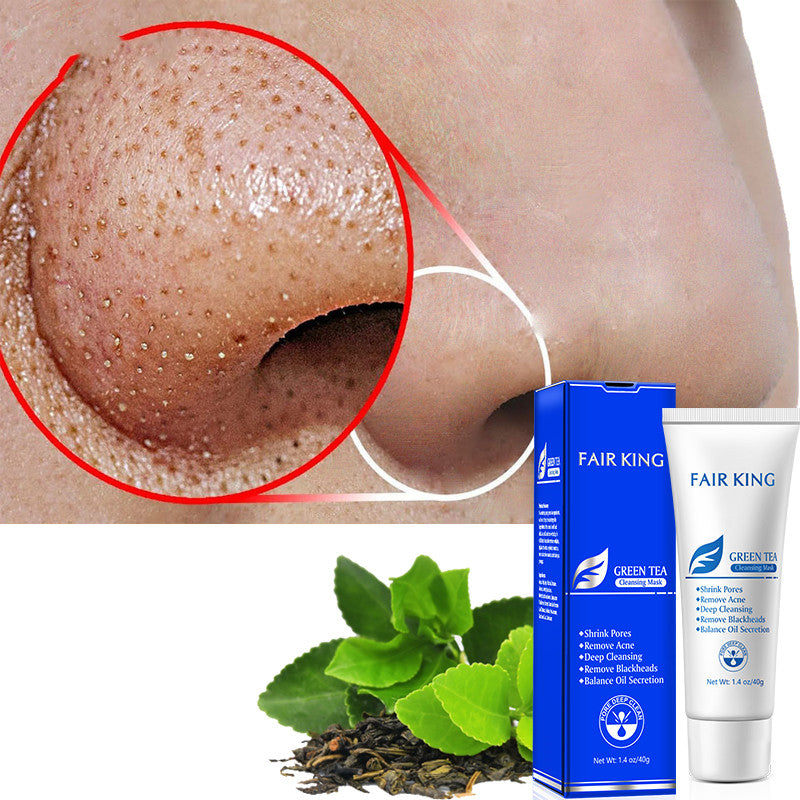 Deep-Cleansing Green Tea Mask Formula for Clearer Skin