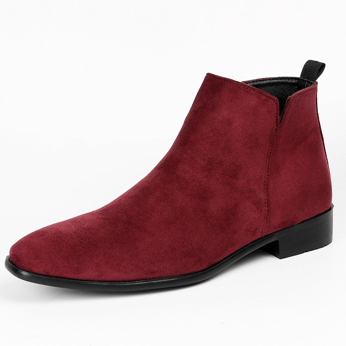 Square Toe Ankle Boots