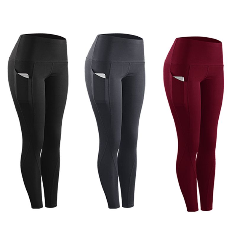 Compression Sportswear Casual Leggings with Pocket