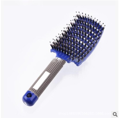Detangle Bristle and Nylon Comb Anti-Knot Hair Brush