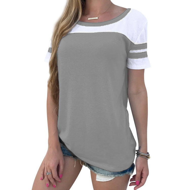 Casual Round Neck T-shirt