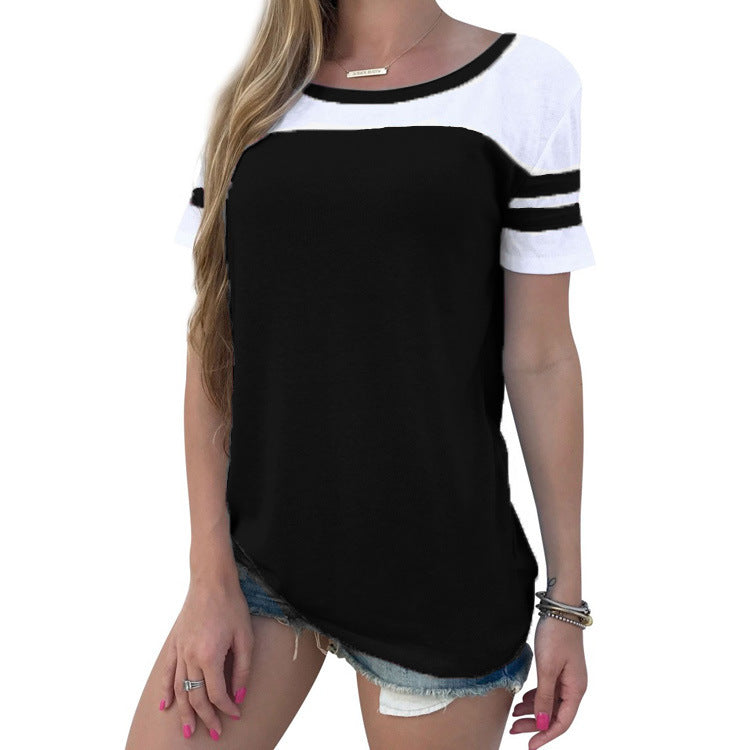 Casual Round Neck T-shirt