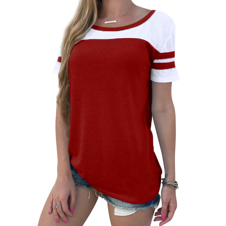 Casual Round Neck T-shirt