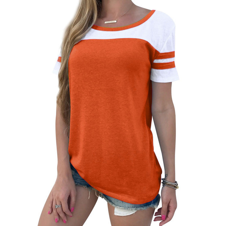 Casual Round Neck T-shirt