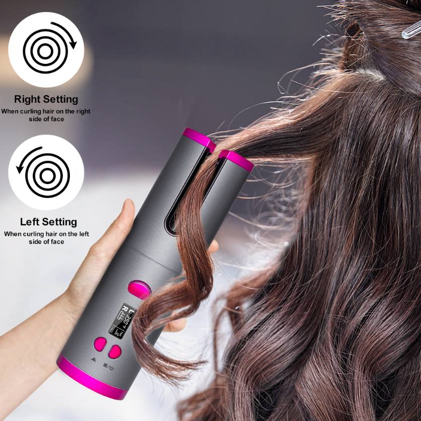 Wireless USB Curling Iron Multifunctional Charging Curler