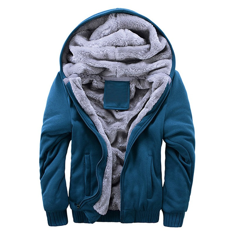 Plus Fleece Hooded Jacket