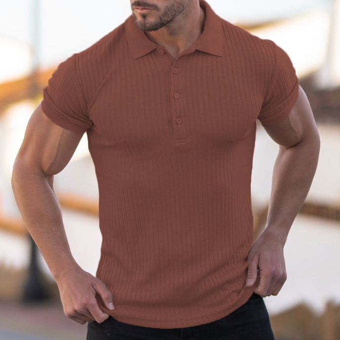 Slim Fit Mercerized Cotton Polo Shirt