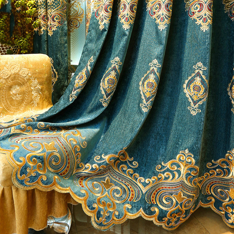 Blackout Gold Silk Embroidery