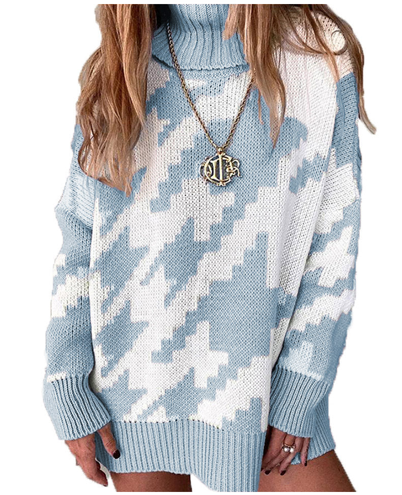 Cozy Lapel Mid-Length Sweater