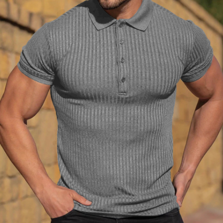 Slim Fit Mercerized Cotton Polo Shirt